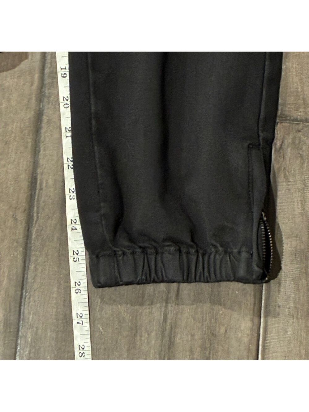 Paige Mayslie Denim Jumpsuit in Washed Black - Size 6 - Picture 14 of 16